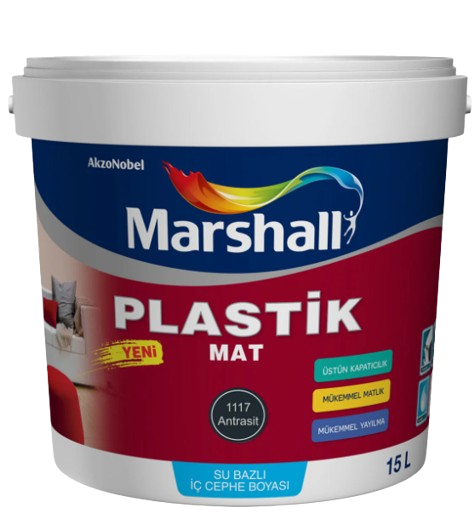 Marshall Plastik Mat Boya 4 KG
