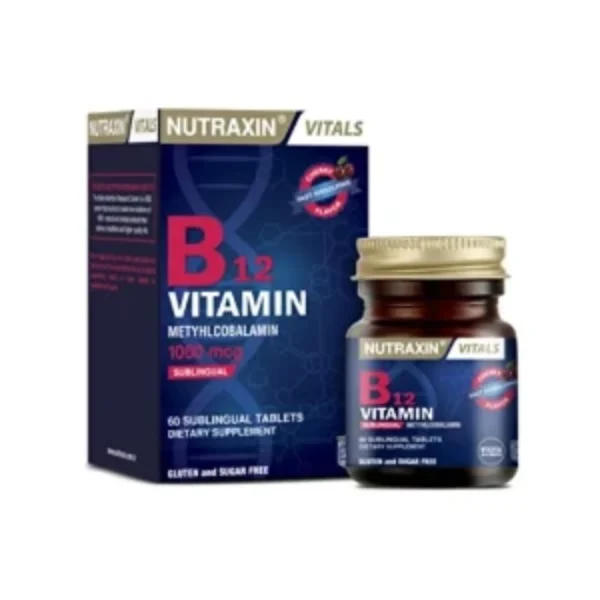 Nutraxin B12 Vitamini 1.000 mcg Kiraz Aromalı